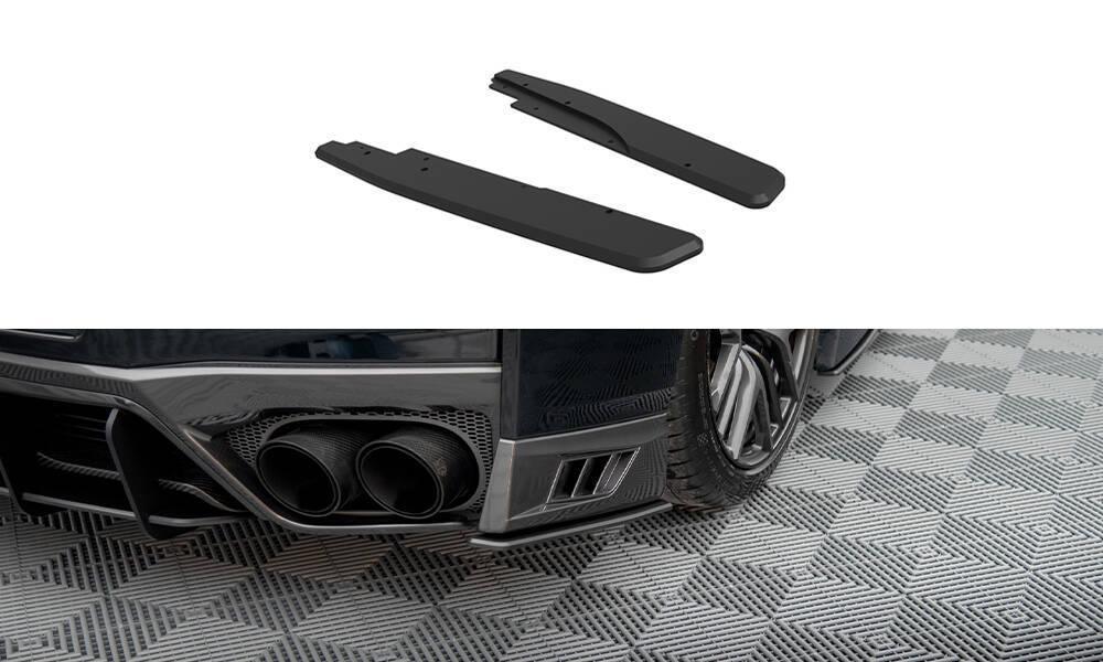 Seitliche Heck Diffusor Erweiterung Street Pro für Nissan GTR R35 2. Facelift von Maxton Design