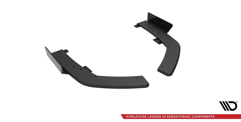 Seitliche Heck Diffusor Erweiterung V.2 für Audi A4 B9 8W S-Line von Maxton Design