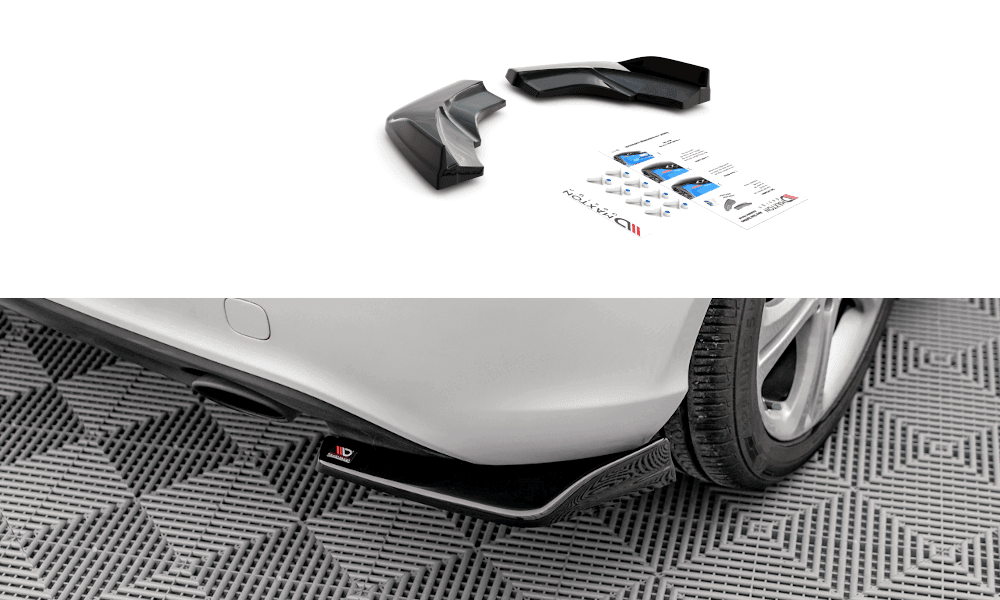 Seitliche Heck Diffusor Erweiterung V.1 für Mercedes A-Klasse W176 von Maxton Design