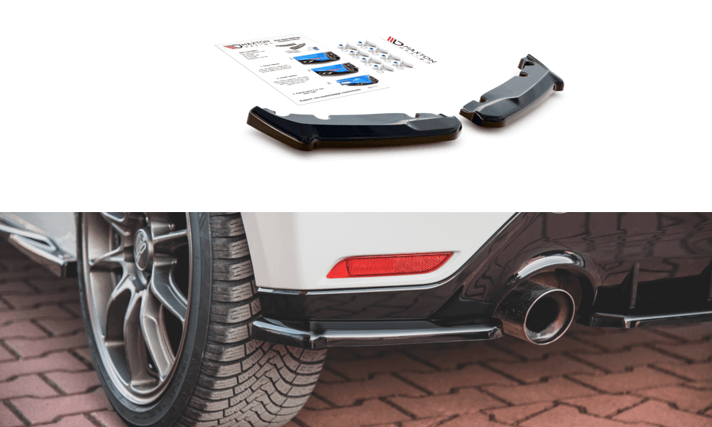 Seitliche Heck Diffusor Erweiterung V.1 für Toyota GR Yaris MK4 von Maxton Design