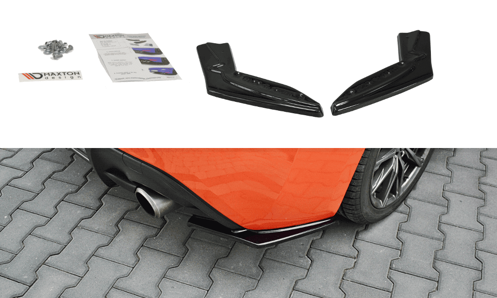 Seitliche Heck Diffusor Erweiterung V.1 für Toyota GT86 Facelift ZN6 von Maxton Design