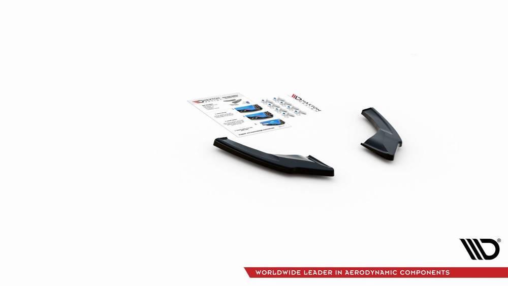 Seitliche Heck Diffusor Erweiterung V.2 für VW Golf 8 GTI Clubsport von Maxton Design