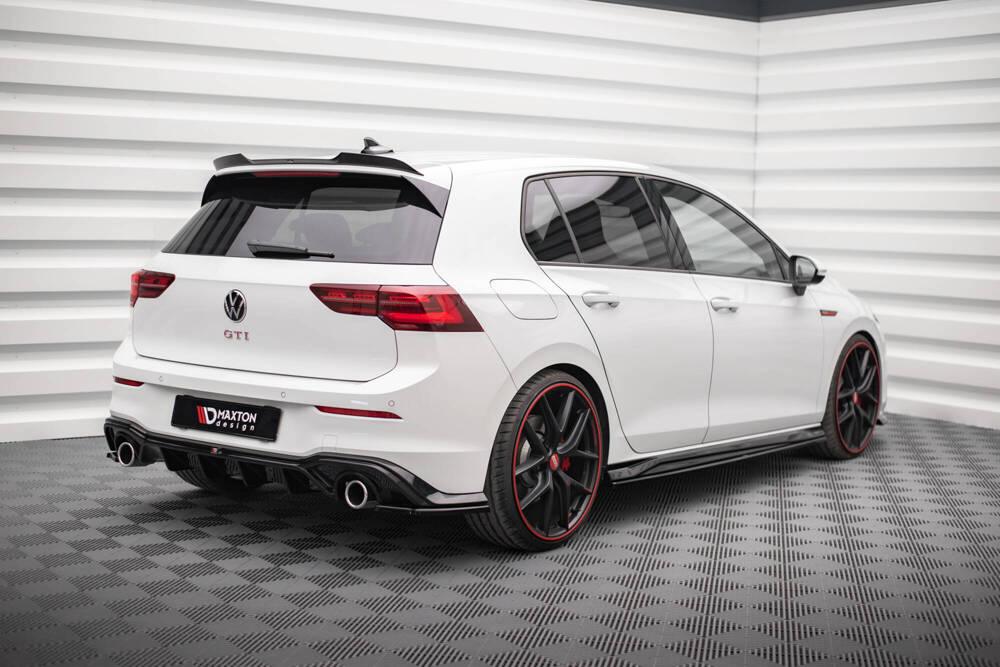 Seitliche Heck Diffusor Erweiterung V.3 für VW Golf 8 GTI von Maxton Design