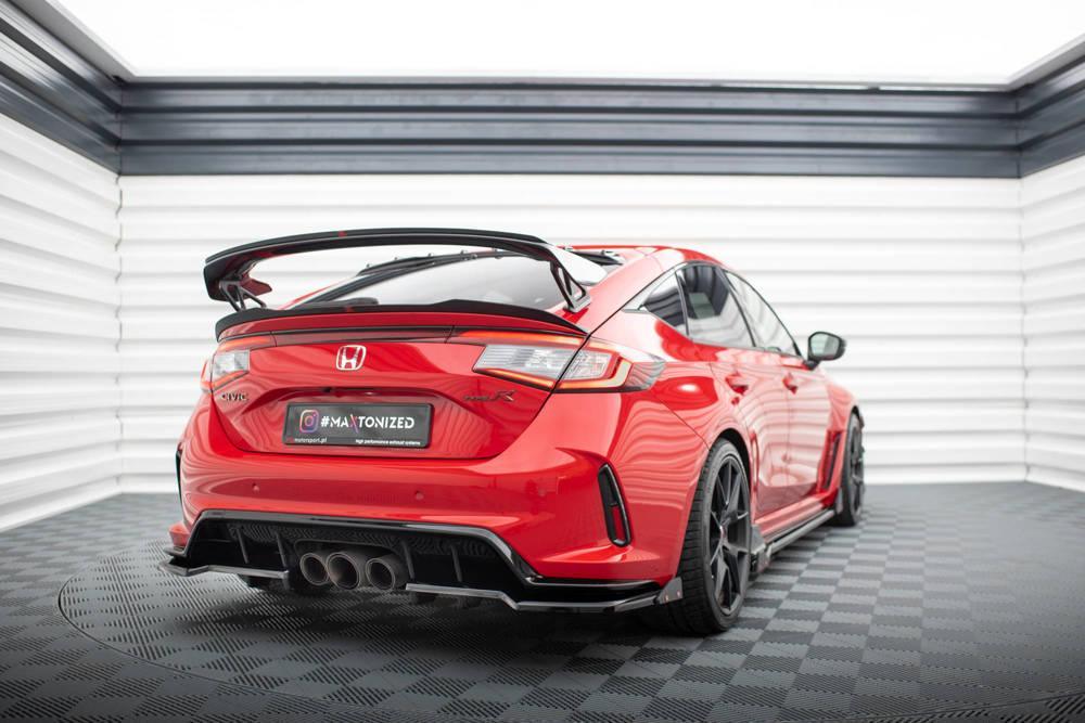 Spoiler Cap am Heckspoiler für Honda Civic Type R FL5 von Maxton Design