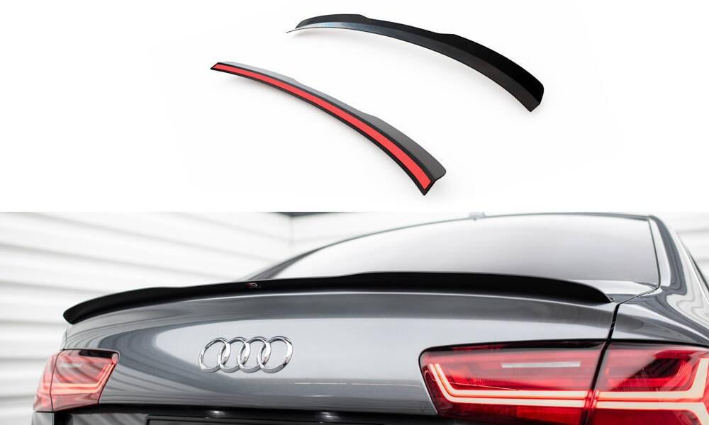 Spoiler Cap für Audi A6 S-Line Limousine C7 von Maxton Design - UPGRADEMYCAR