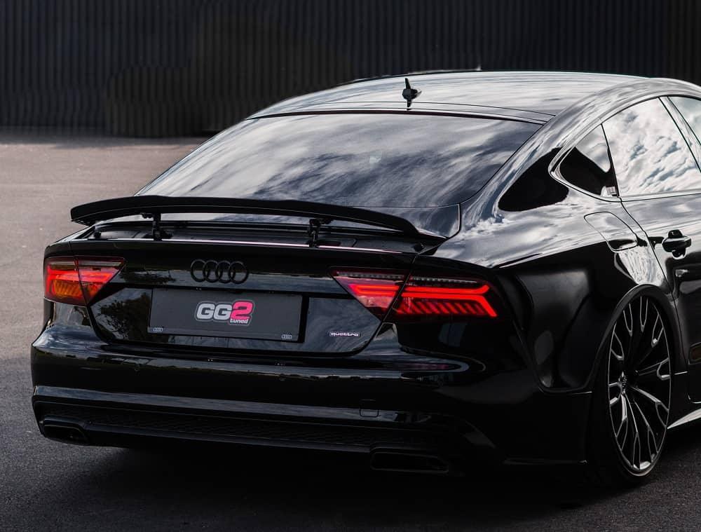 Spoiler Cap für Audi S7 / A7 S-Line C7 / C7 FL Maxton Design - UPGRADEMYCAR