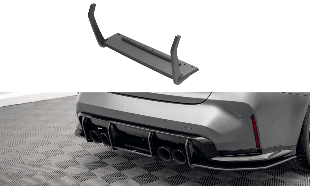 Street Pro Heckschurze für BMW M3 G80 von Maxton Design