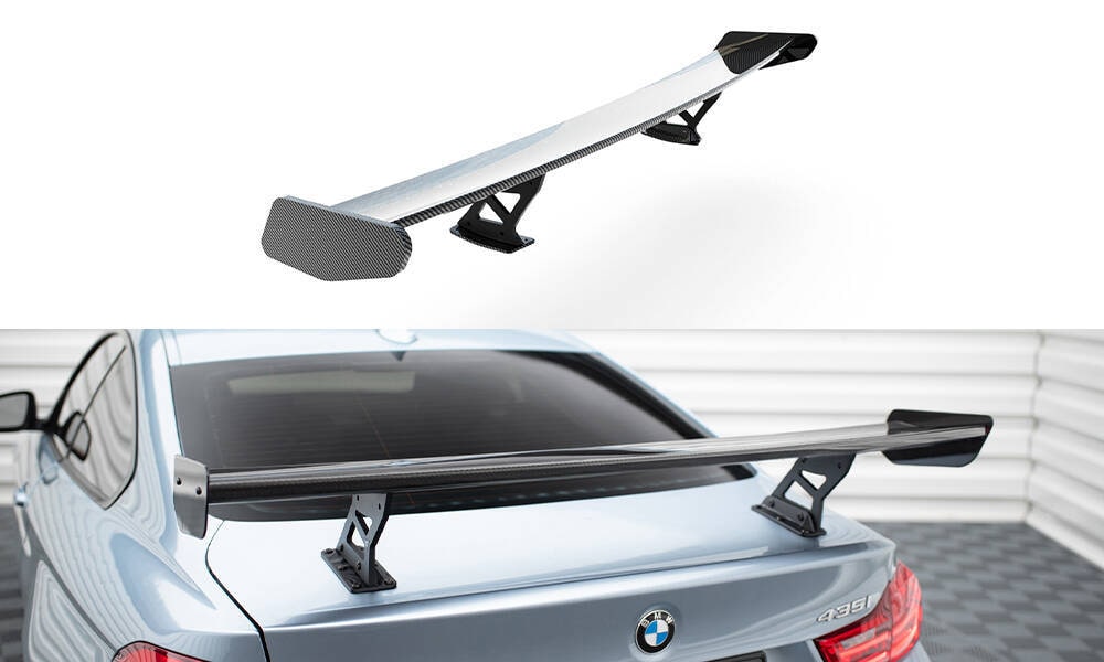 Carbon Heckspoiler mit Aufnahme Innen für Tesla Model 3 von Maxton Design