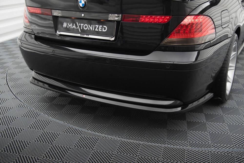 Zentraler Hinterer Splitter für BMW 7er E65 von Maxton Design