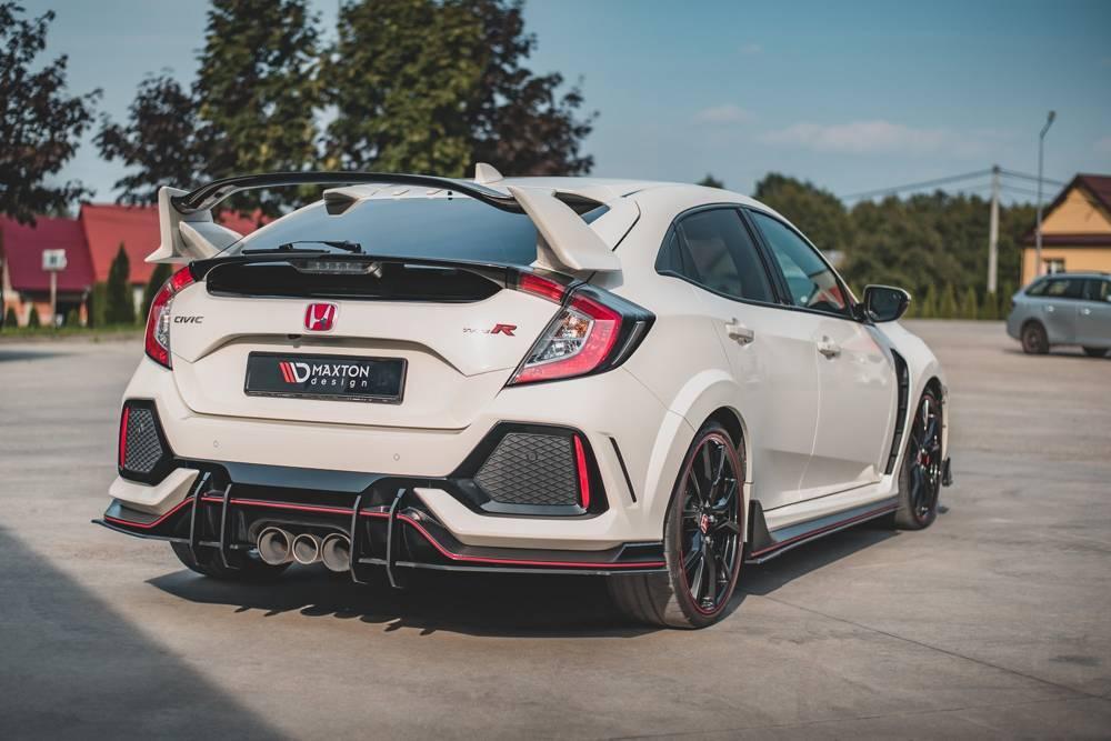 Zentraler Hinterer Splitter Racing V.2 für Honda Civic X Type R von Maxton Design