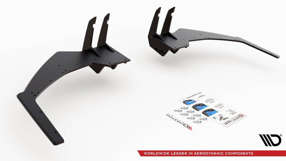 Zentraler Hinterer Splitter Racing V.2 für Honda Civic X Type R von Maxton Design