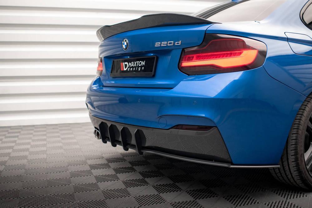 Zentraler Hinterer Splitter Street Pro für BMW 2er F22 M-Paket von Maxton Design