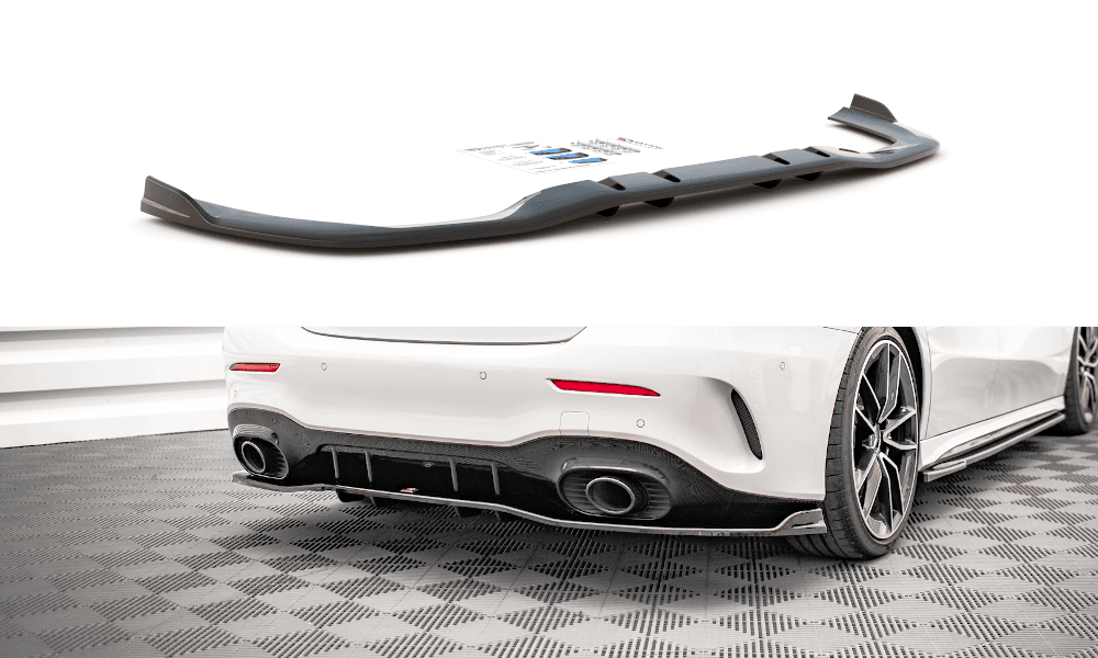 Zentraler hinterer Splitter V.2 für Mercedes A 35 AMG Limousine W177 von Maxton Design