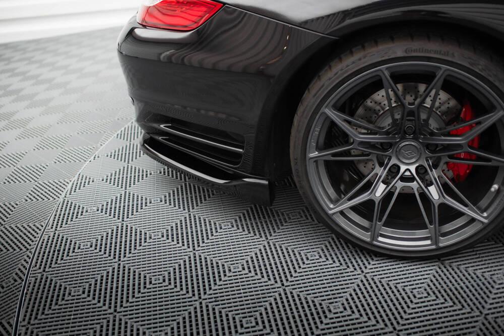 Zentraler Hinterer Splitter für Porsche 911 Turbo 997 von Maxton Design