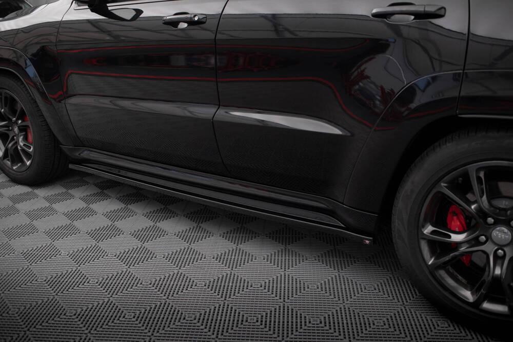 Seitenschweller Erweiterung für Jeep Grand Cherokee SRT WK2 Facelift von Maxton Design