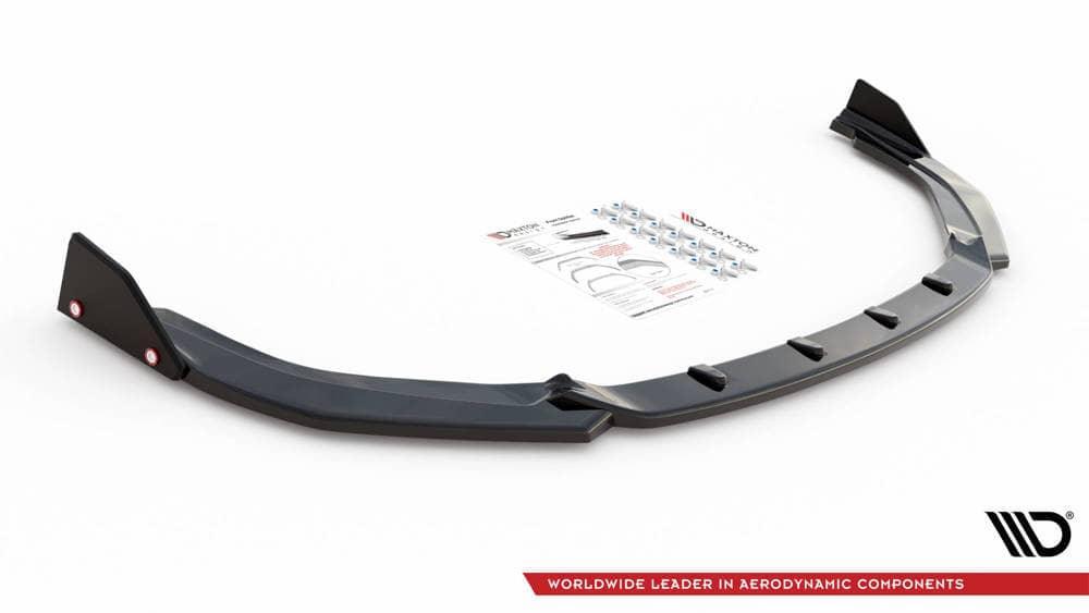 Front Splitter / Cup Schwert / Frontansatz mit Flaps für Toyota Corolla GR Sport von Maxton Design