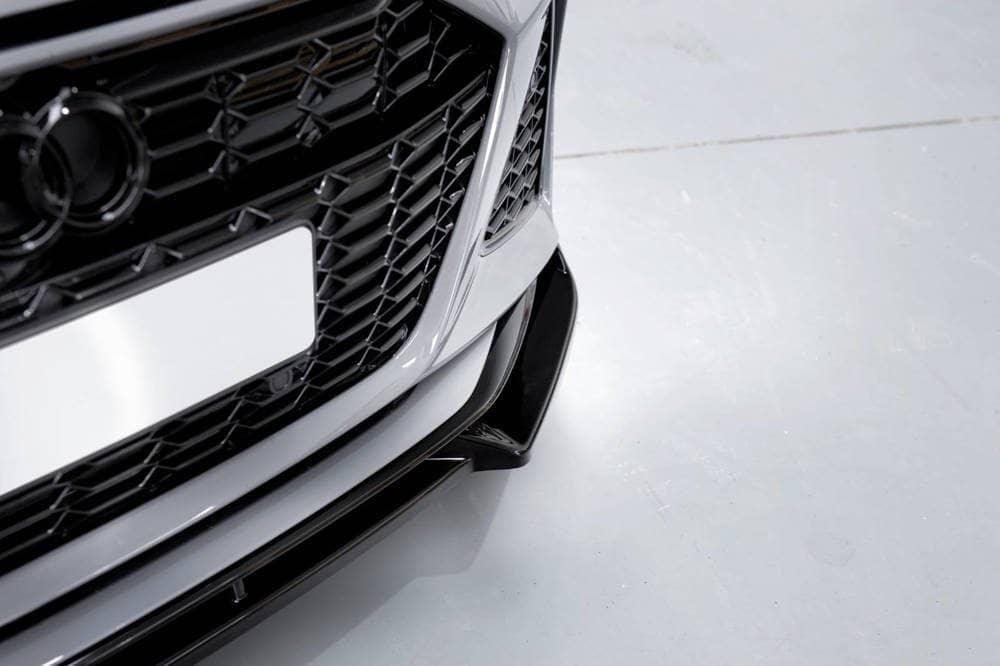 Front Lippe / Front Splitter / Frontansatz V.1 für Audi RS6 C8 von Maxton Design - UPGRADEMYCAR