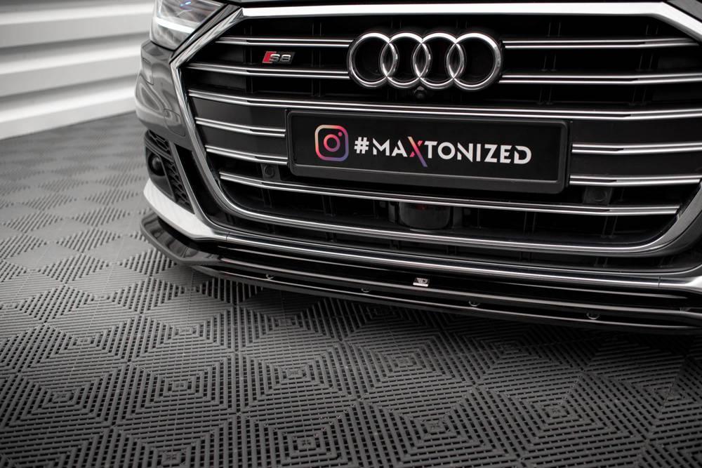 Front Lippe / Front Splitter / Frontansatz V.1 für Audi S8 4N von Maxton Design