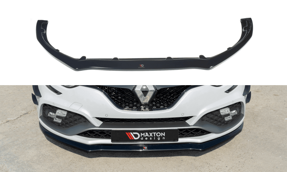 Front Splitter / Cup Schwert / Frontansatz V.2 für Renault Megane RS MK4 von Maxton Design