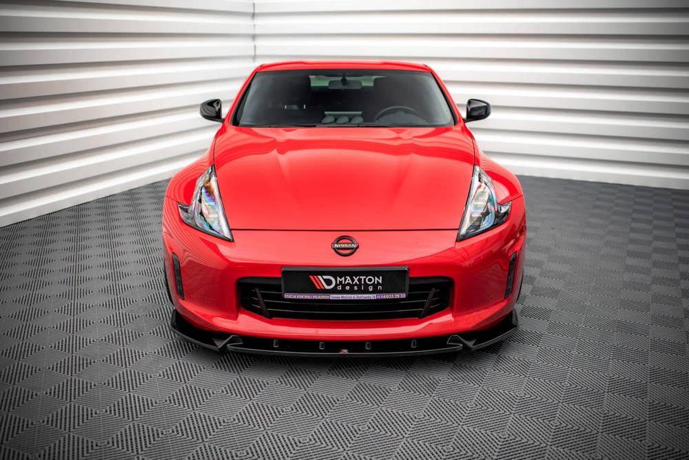 Front Splitter / Cup Schwert / Frontansatz V.3 für Nissan 370Z Facelift von Maxton Design