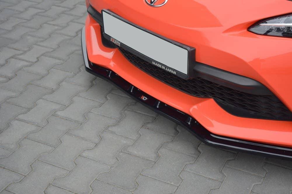 Front Splitter / Cup Schwert / Frontansatz V.3 für Toyota GT86 Facelift ZN6 von Maxton Design