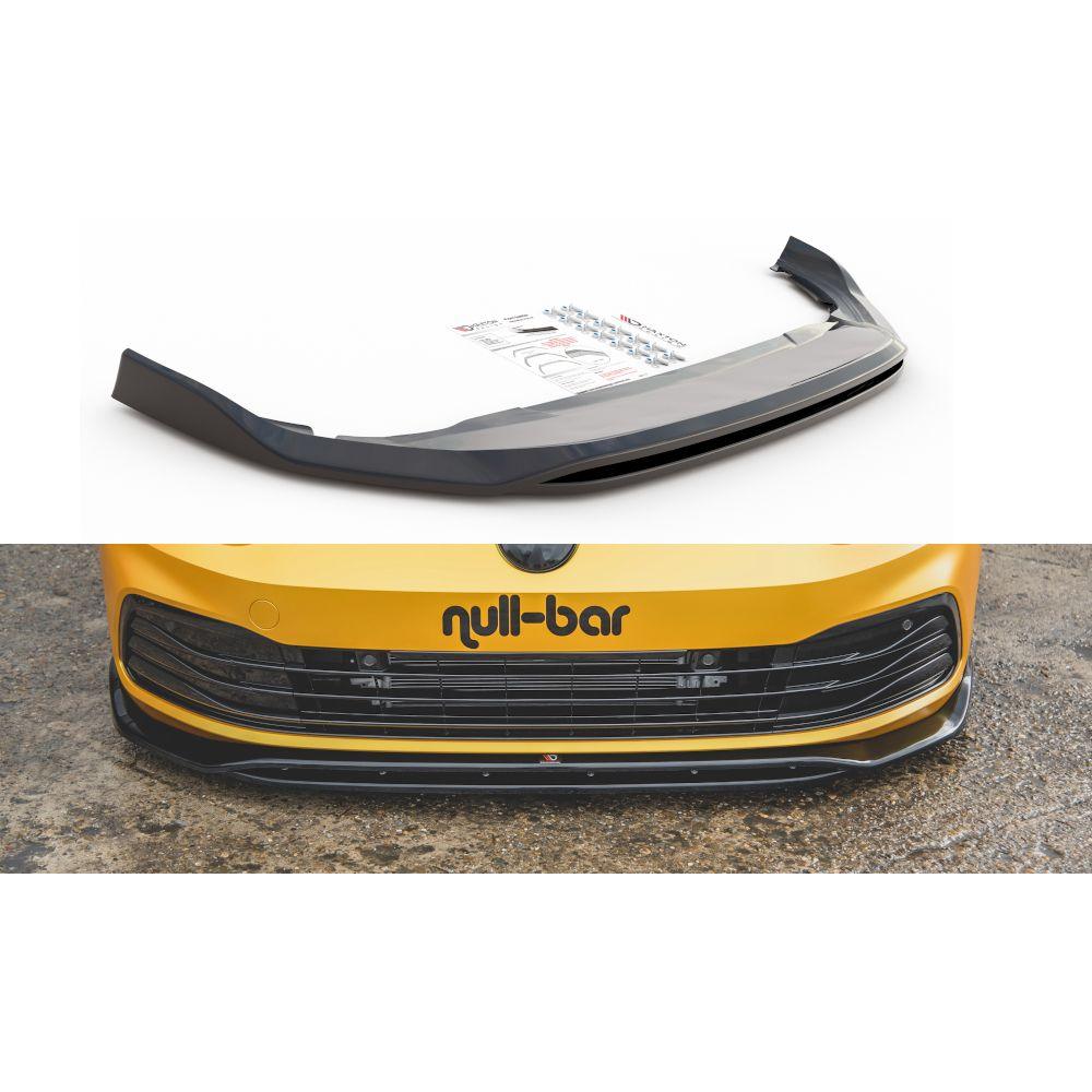 Front Lippe / Front Splitter / Frontansatz V.2 für VW Golf 8 von Maxton Design