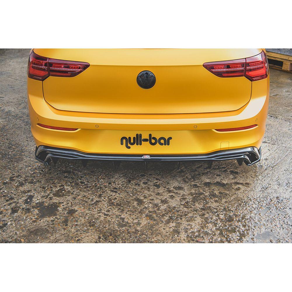 Side rear diffuser extension for VW Golf 8 by Maxton Design