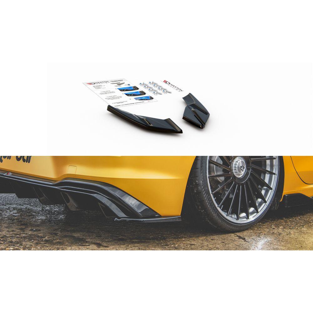 Side rear diffuser extension for VW Golf 8 by Maxton Design