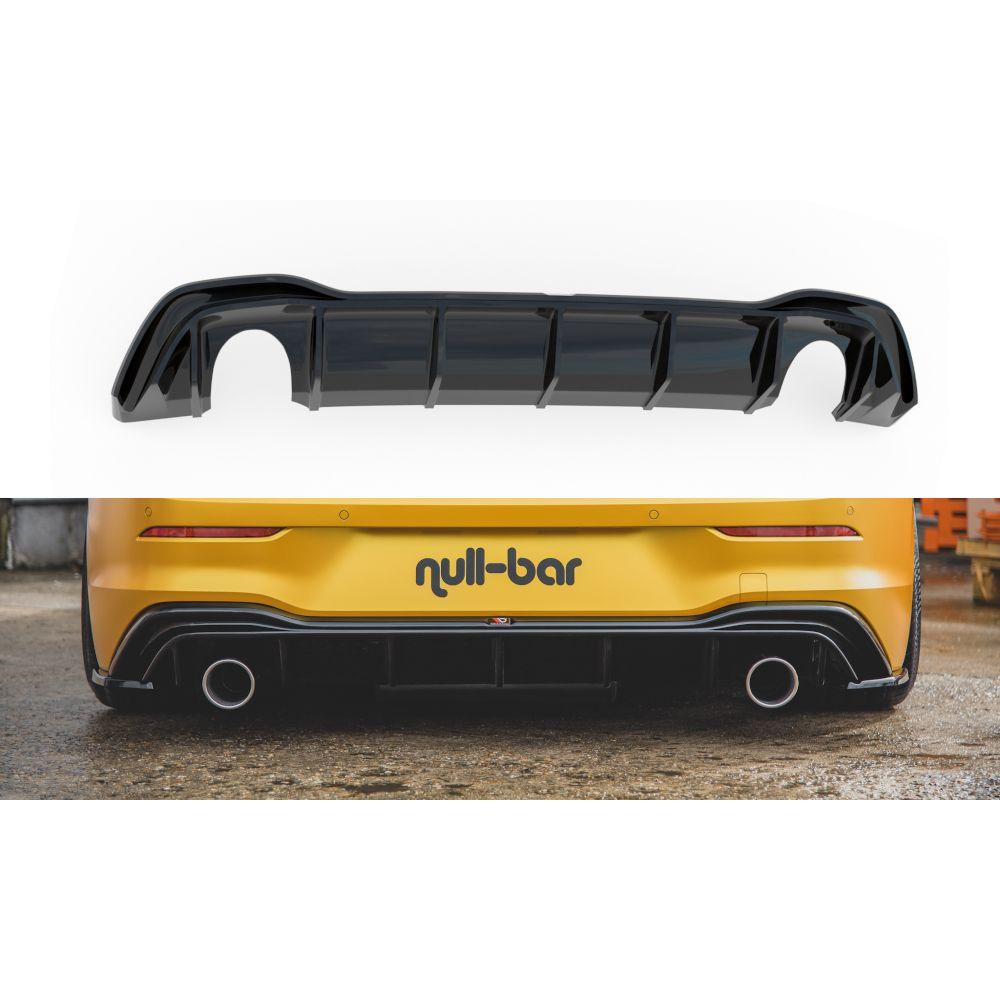 Heck Diffusor im Set mit Auspuff für VW Golf 8 für perfekten GTI Look von Maxton Design