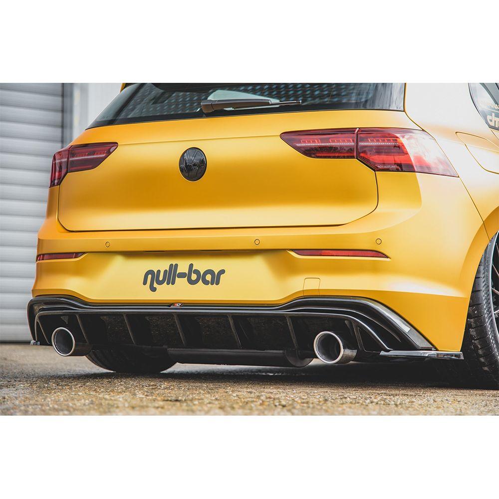 Heck Diffusor im Set mit Auspuff für VW Golf 8 für perfekten GTI Look von Maxton Design