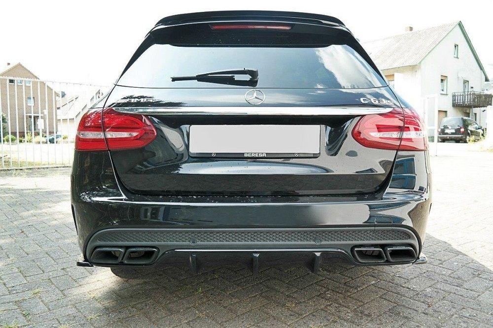 Heck Diffusor Erweiterung für Mercedes C-Klasse S205 63 AMG T-Modell von Maxton Design