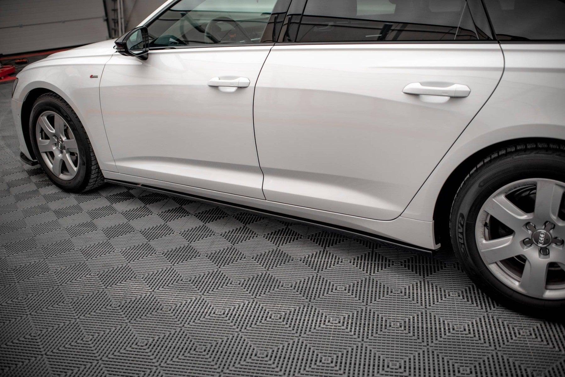 Seitenschweller Erweiterung  für Audi A6 C8 von Maxton Design