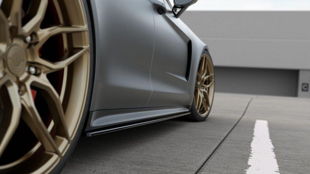 Seitenschweller Erweiterung Porsche Panamera Turbo GTS 971 Maxton Design