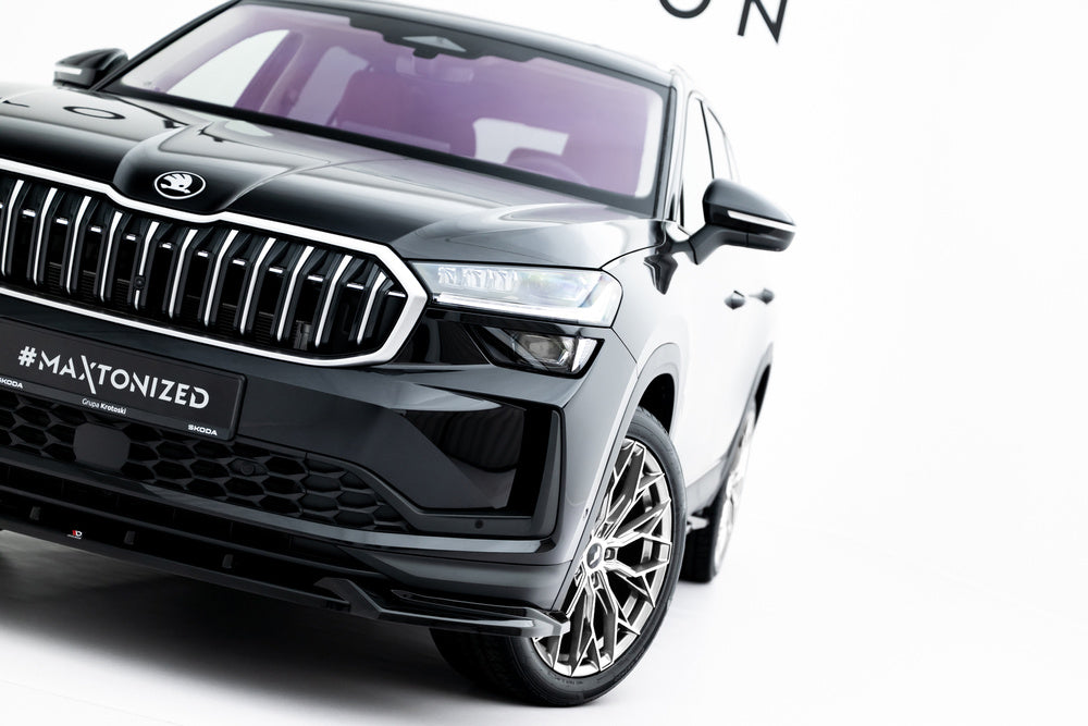 Frontlippe / Frontsplitter / Frontansatz für Skoda Kodiaq Mk2 von Maxton Design