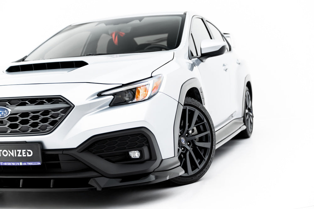 Frontlippe / Frontsplitter / Frontansatz V.1 für Subaru WRX STI Mk2 von Maxton Design