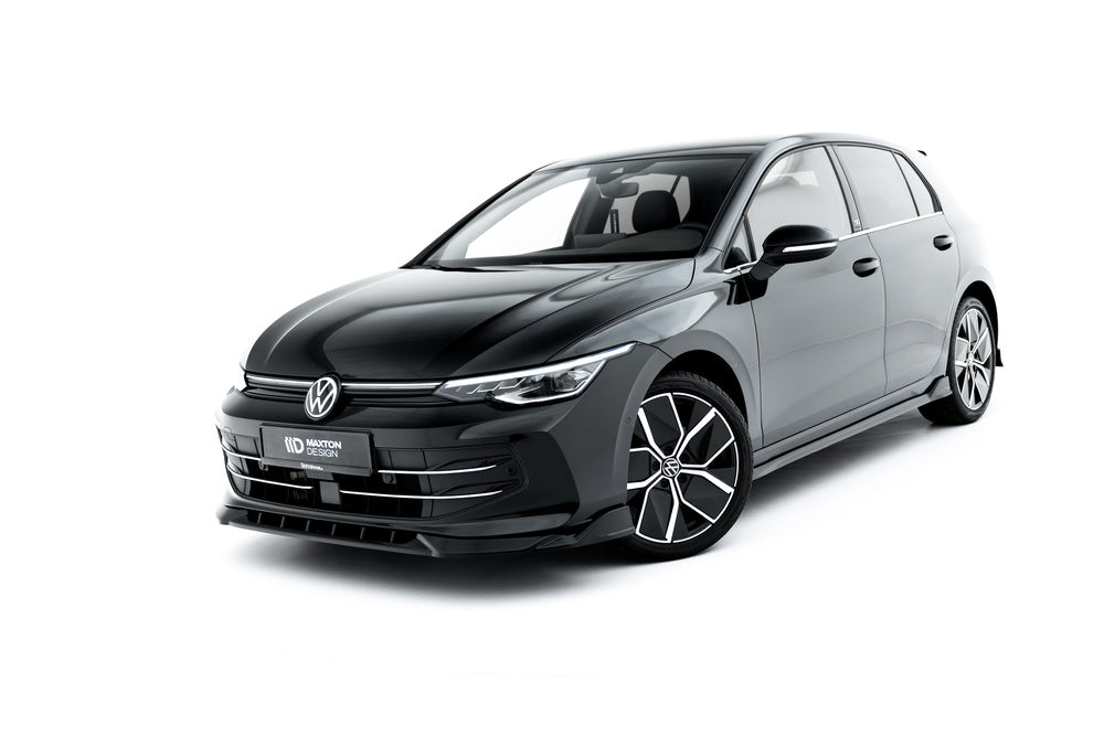 Frontlippe / Frontsplitter / Frontansatz V.1 für Golf Mk8 Facelift von Maxton Design