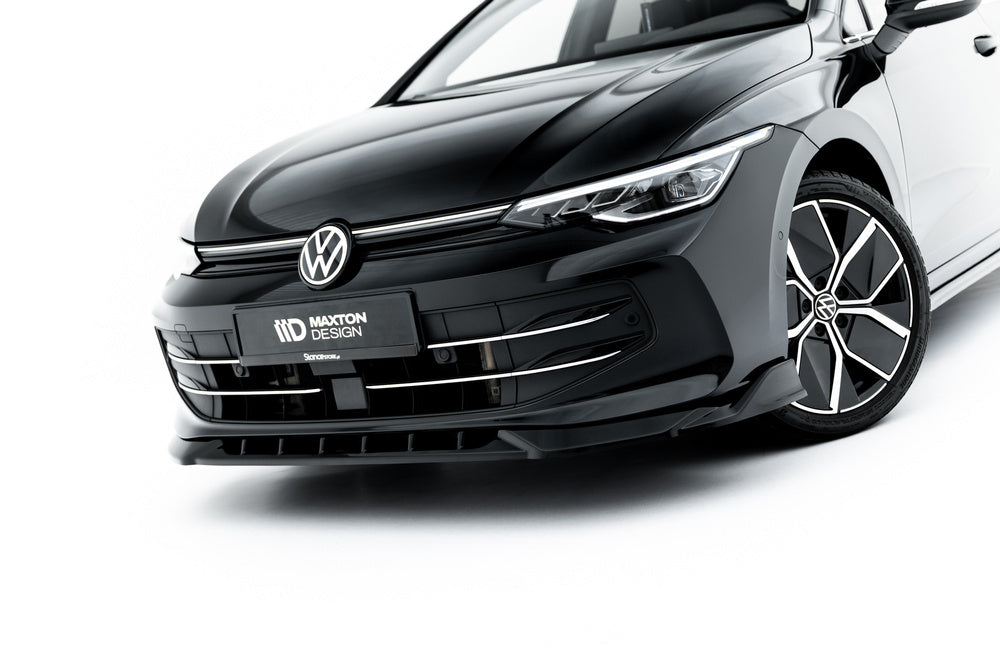 Frontlippe / Frontsplitter / Frontansatz V.1 für Golf Mk8 Facelift von Maxton Design