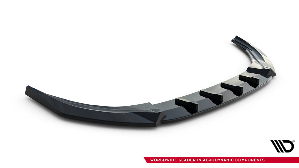 Frontlippe / Frontsplitter / Frontansatz V.3 für VW Golf R Mk8 Facelift von Maxton Design