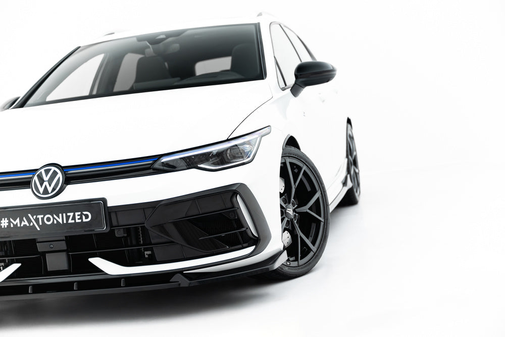 Frontlippe / Frontsplitter / Frontansatz V.3 für Golf R Variant Mk8 Facelift von Maxton Design
