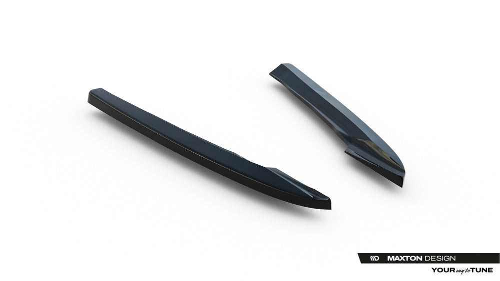 Seitliche Heck Diffusor Erweiterung für Audi A4 B8 Facelift von Maxton Design