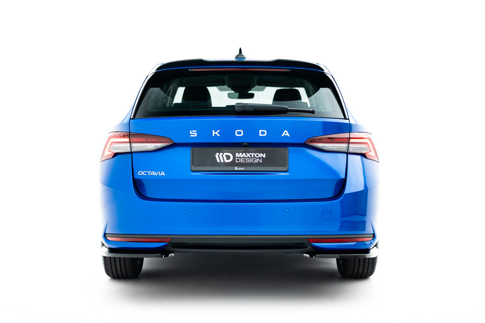 Seitliche Heckdiffusor Erweiterung für Skoda Octavia Liftback / Combi Mk4 Facelift von Maxton Design