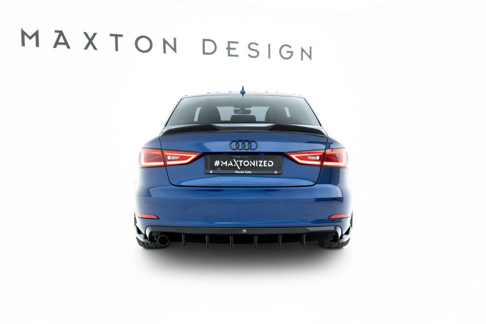 Heckdiffusor (Einflutig Links) für Audi A3 Limousine 8V von Maxton Design