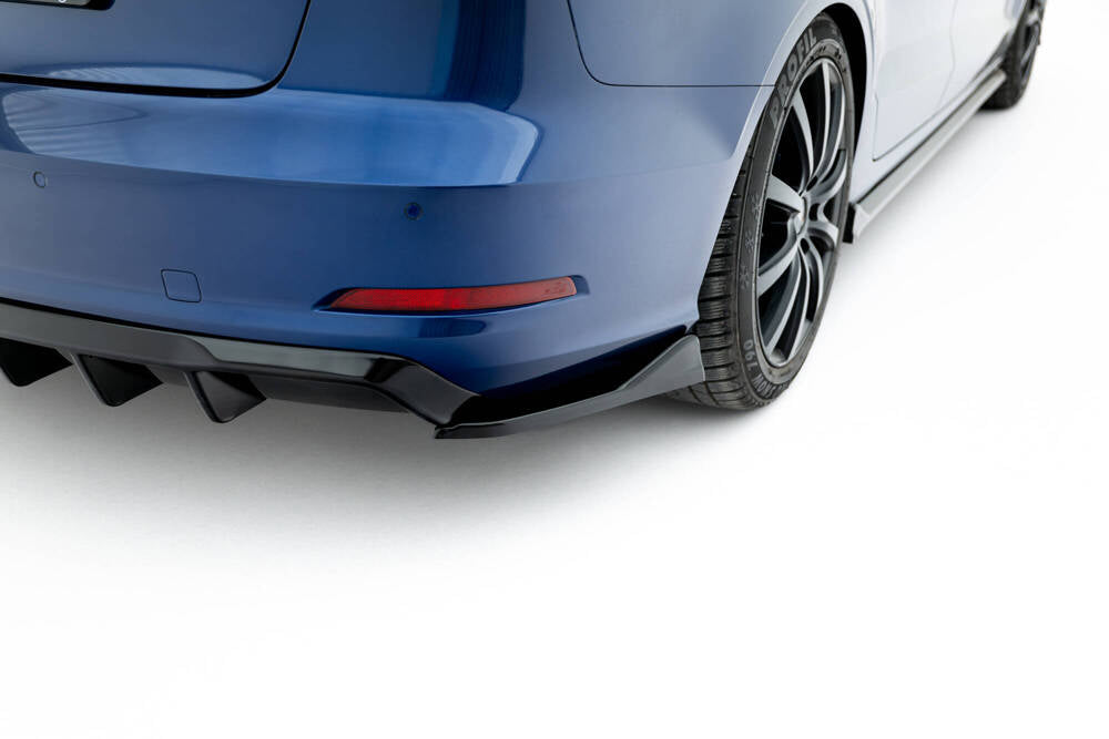 Heckdiffusor (Doppelflutig Links) für Audi A3 Limousine 8V von Maxton Design