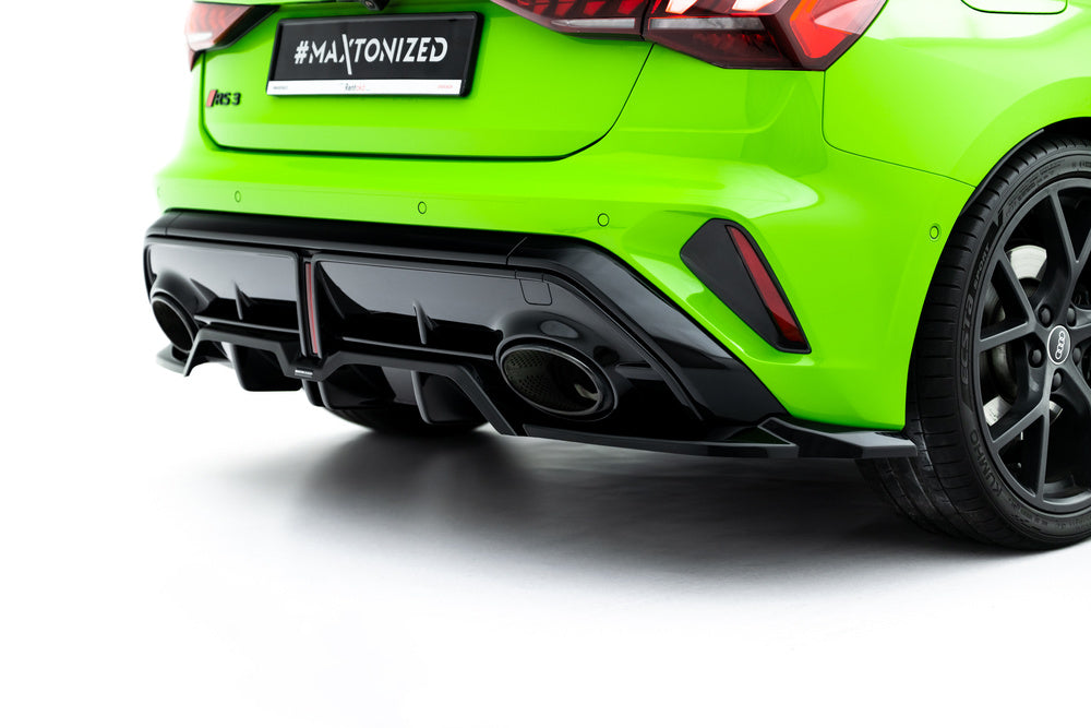 Zentraler Hinterer Splitter V.2 für Audi RS3 Sportback 8Y Facelift von Maxton Design