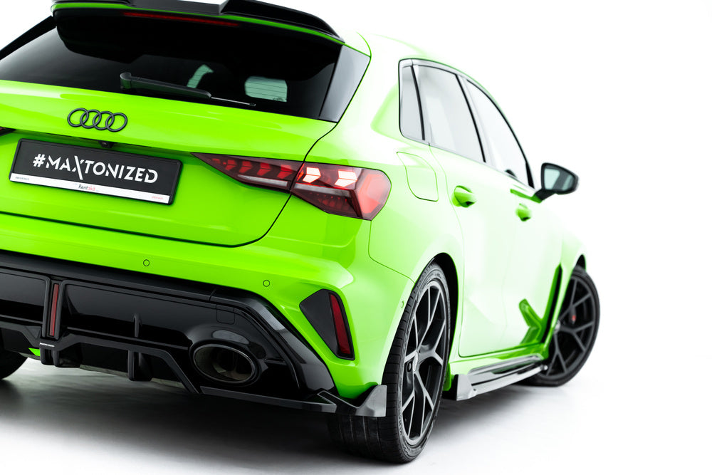 Zentraler Hinterer Splitter V.3 für Audi RS3 Sportback 8Y Facelift von Maxton Design