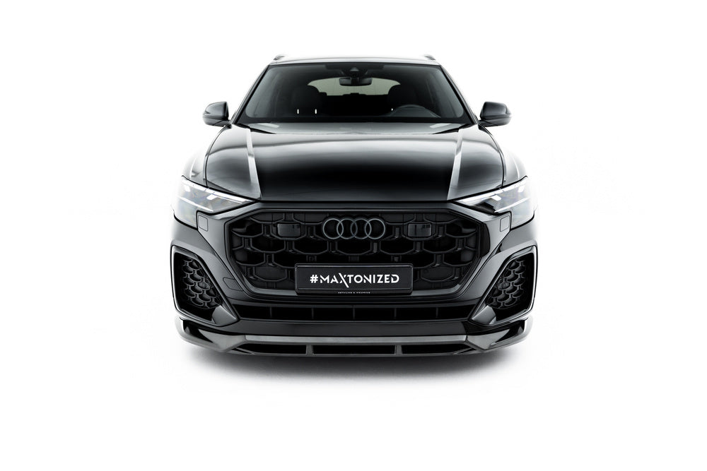 Carbon Frontlippe / Frontsplitter / Frontansatz für Audi SQ8 / Q8 S-Line Mk1 Facelift von Maxton Design