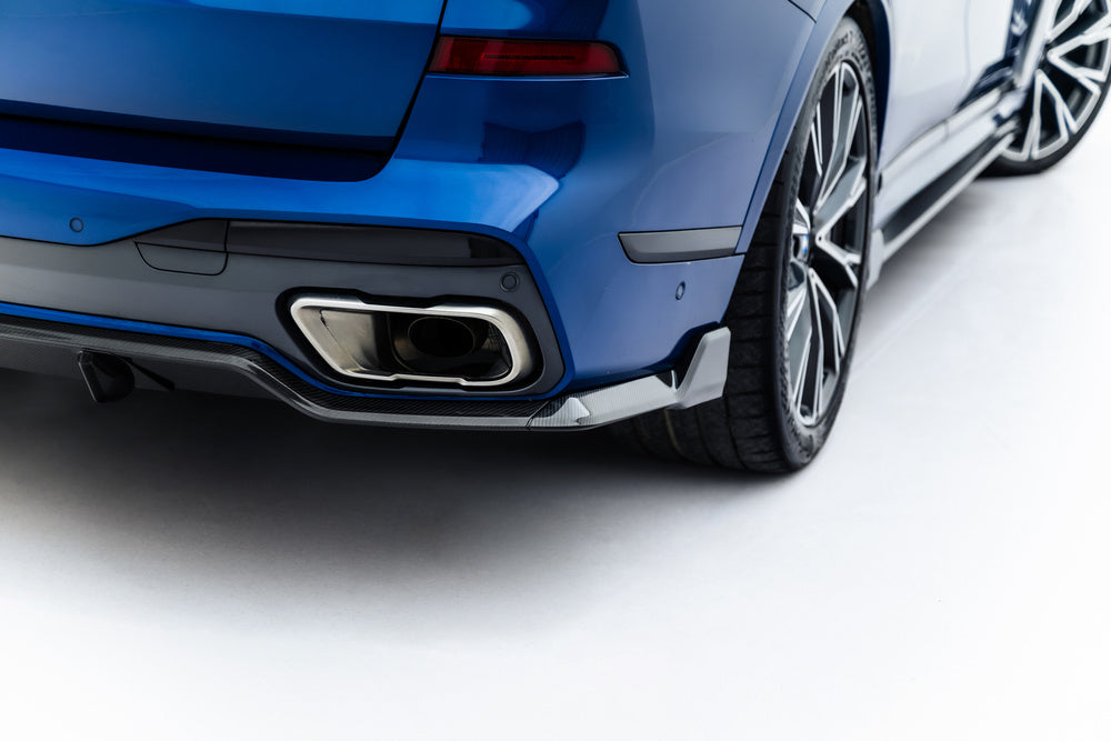 Carbon Zentraler Hinterer Splitter für BMW X7 M-Paket G07 von Maxton Design