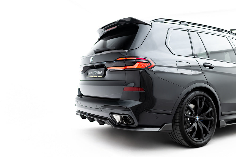 Carbon Spoiler Cap unten für BMW X7 M-Paket G07 Facelift von Maxton Design
