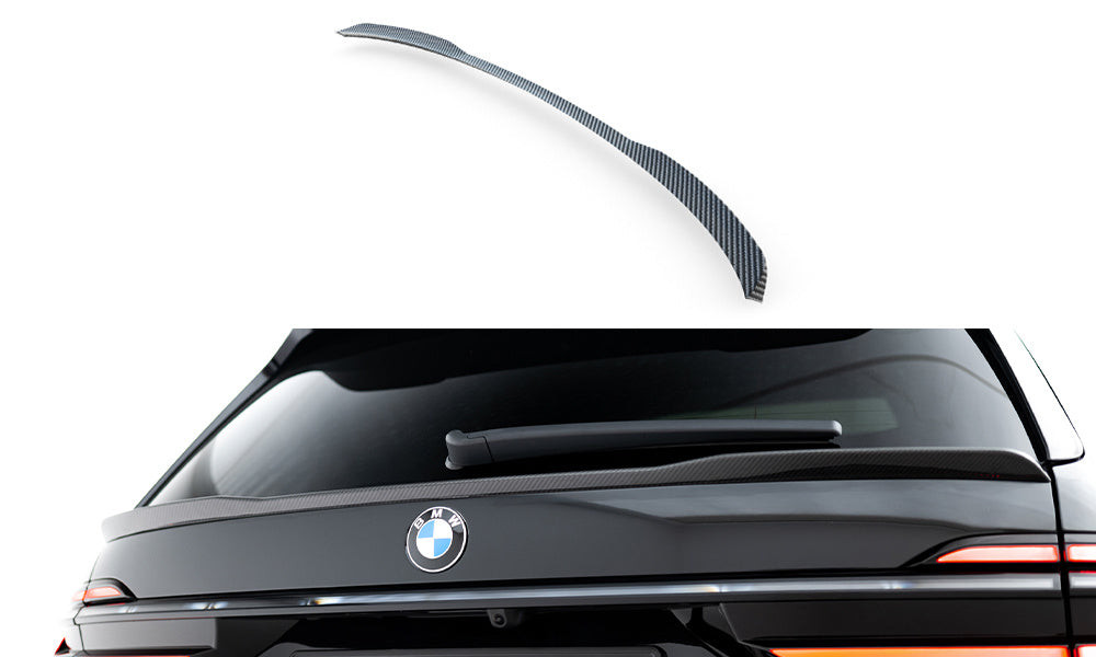 Carbon Spoiler Cap unten für BMW X7 M-Paket G07 Facelift von Maxton Design