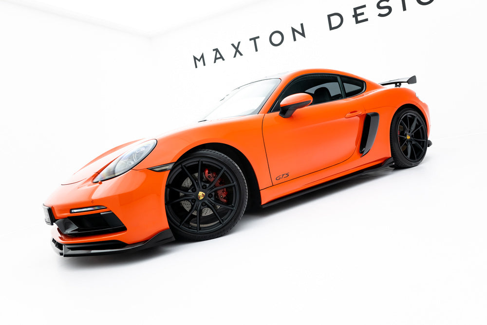 Seitenschweller Erweiterung V.2 für Porsche 718 Cayman GTS 982c von Maxton Design